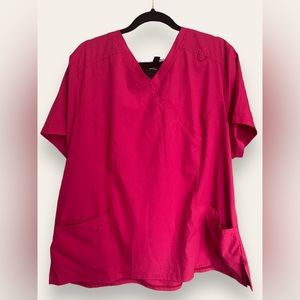Plus size Scrub top